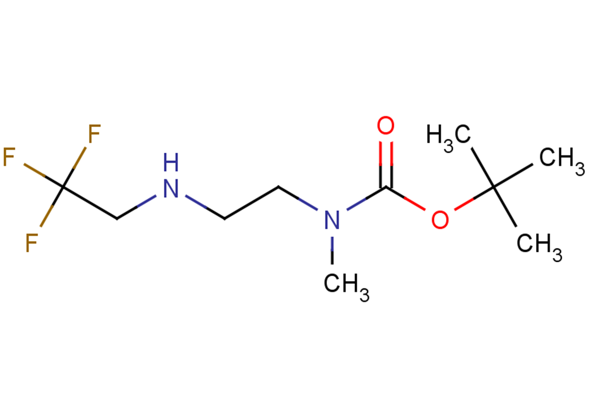 tert-butyl N-methyl-N-{2-[(2,2,2-trifluoroethyl)amino]ethyl}carbamate