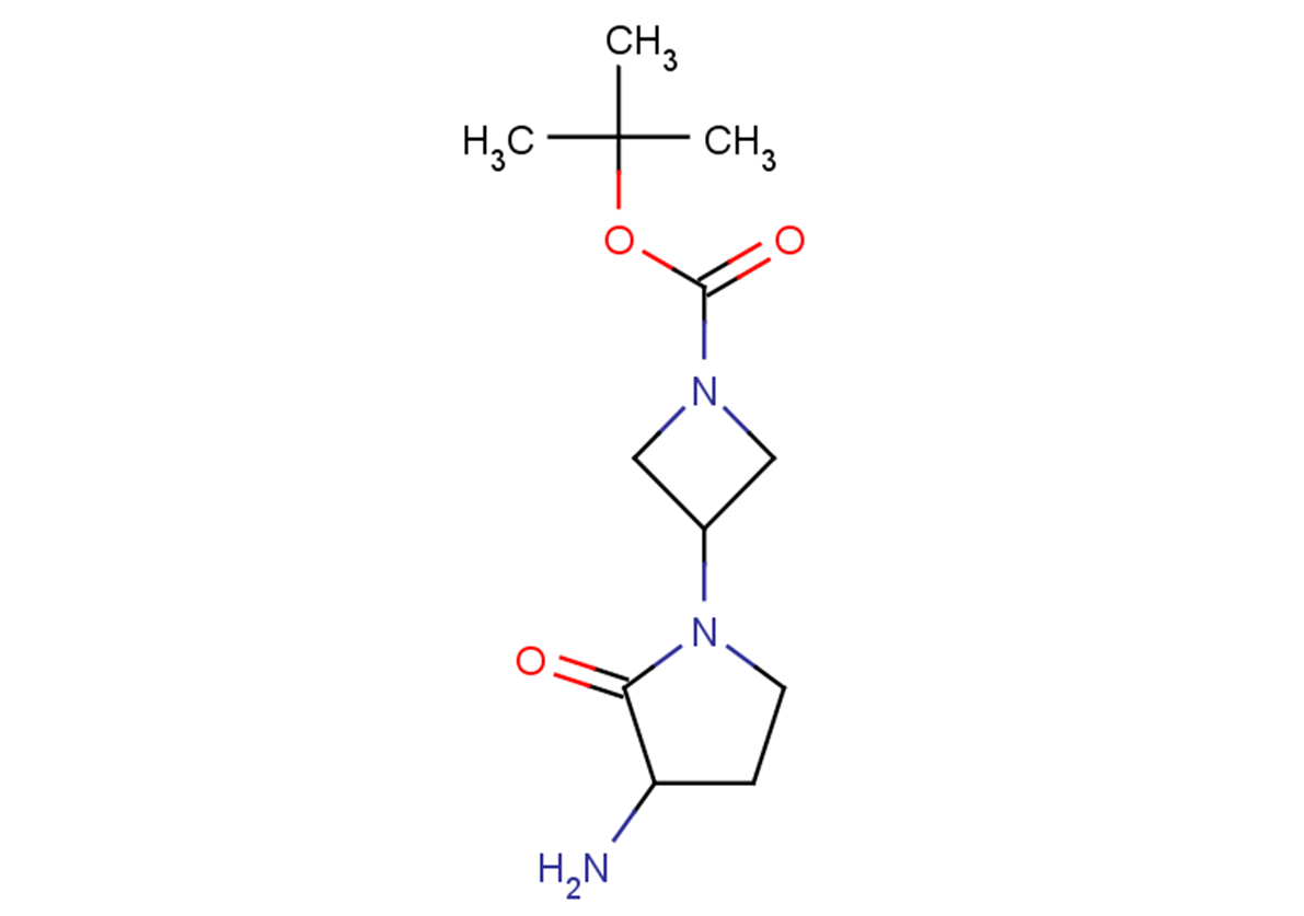 tert-butyl 3-(3-amino-2-oxopyrrolidin-1-yl)azetidine-1-carboxylate