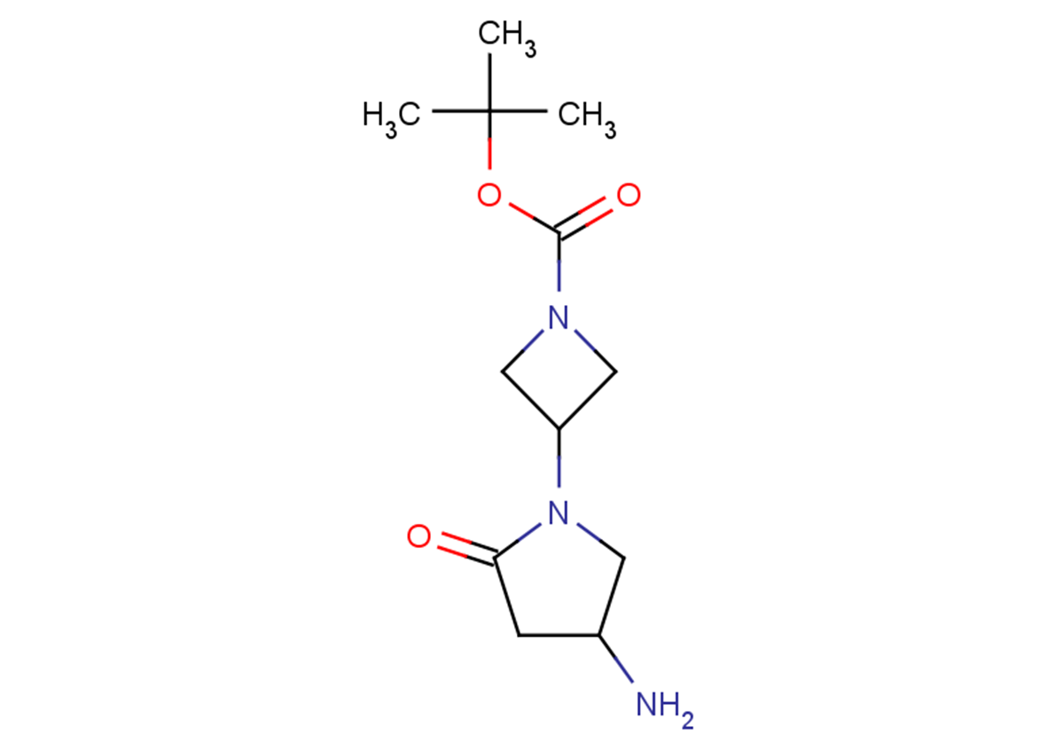 tert-butyl 3-(4-amino-2-oxopyrrolidin-1-yl)azetidine-1-carboxylate