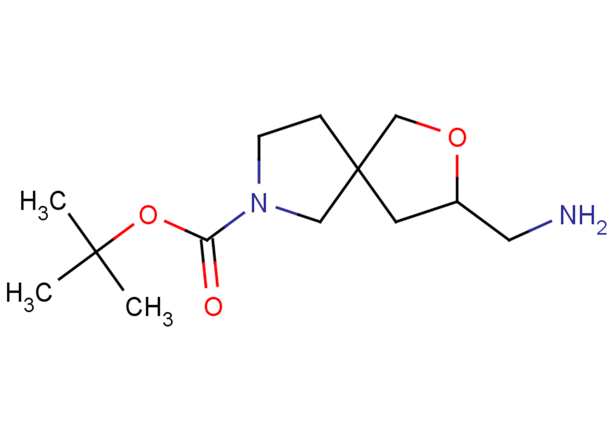 tert-butyl 3-(aminomethyl)-2-oxa-7-azaspiro[4.4]nonane-7-carboxylate
