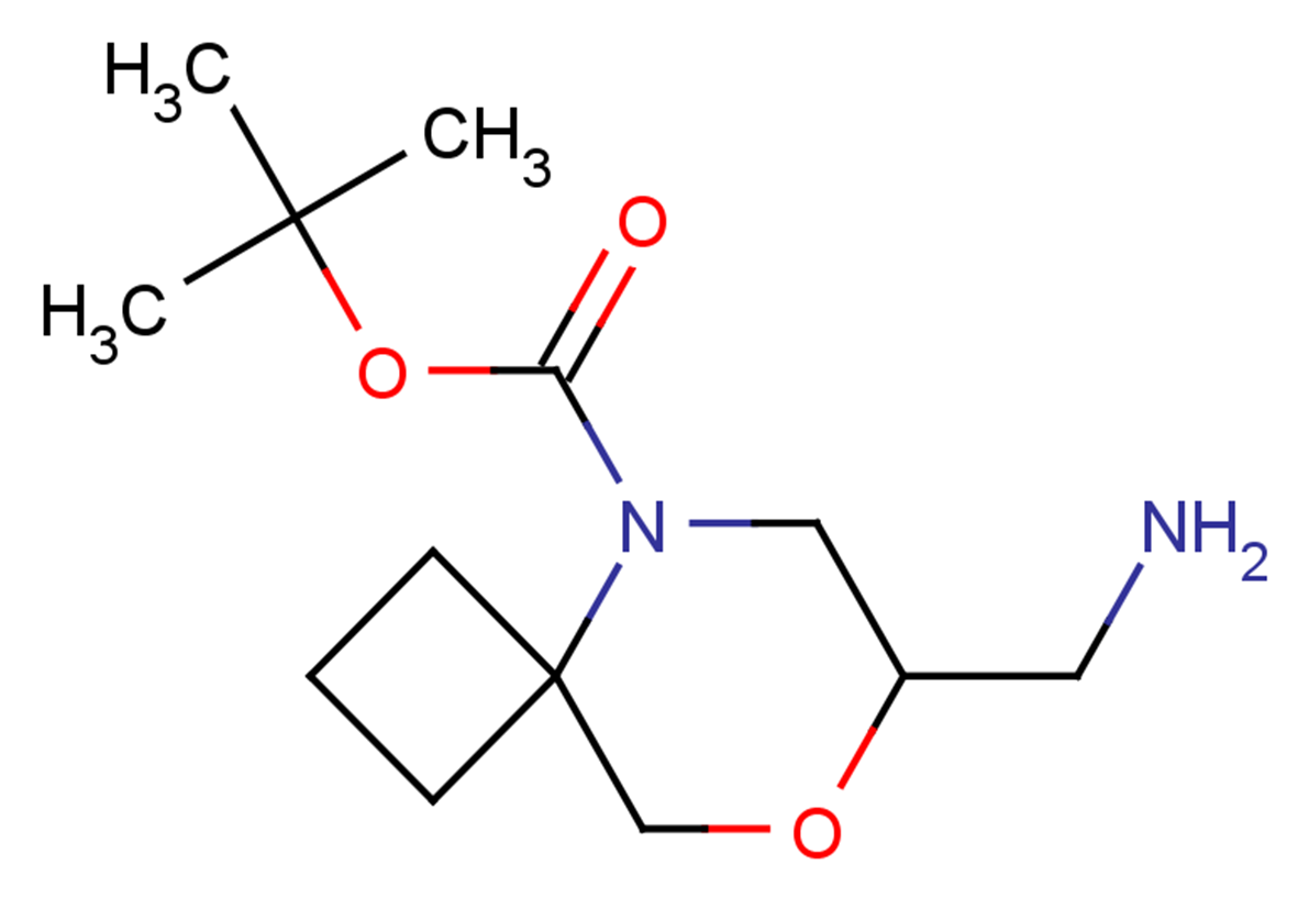 tert-butyl 7-(aminomethyl)-8-oxa-5-azaspiro[3.5]nonane-5-carboxylate