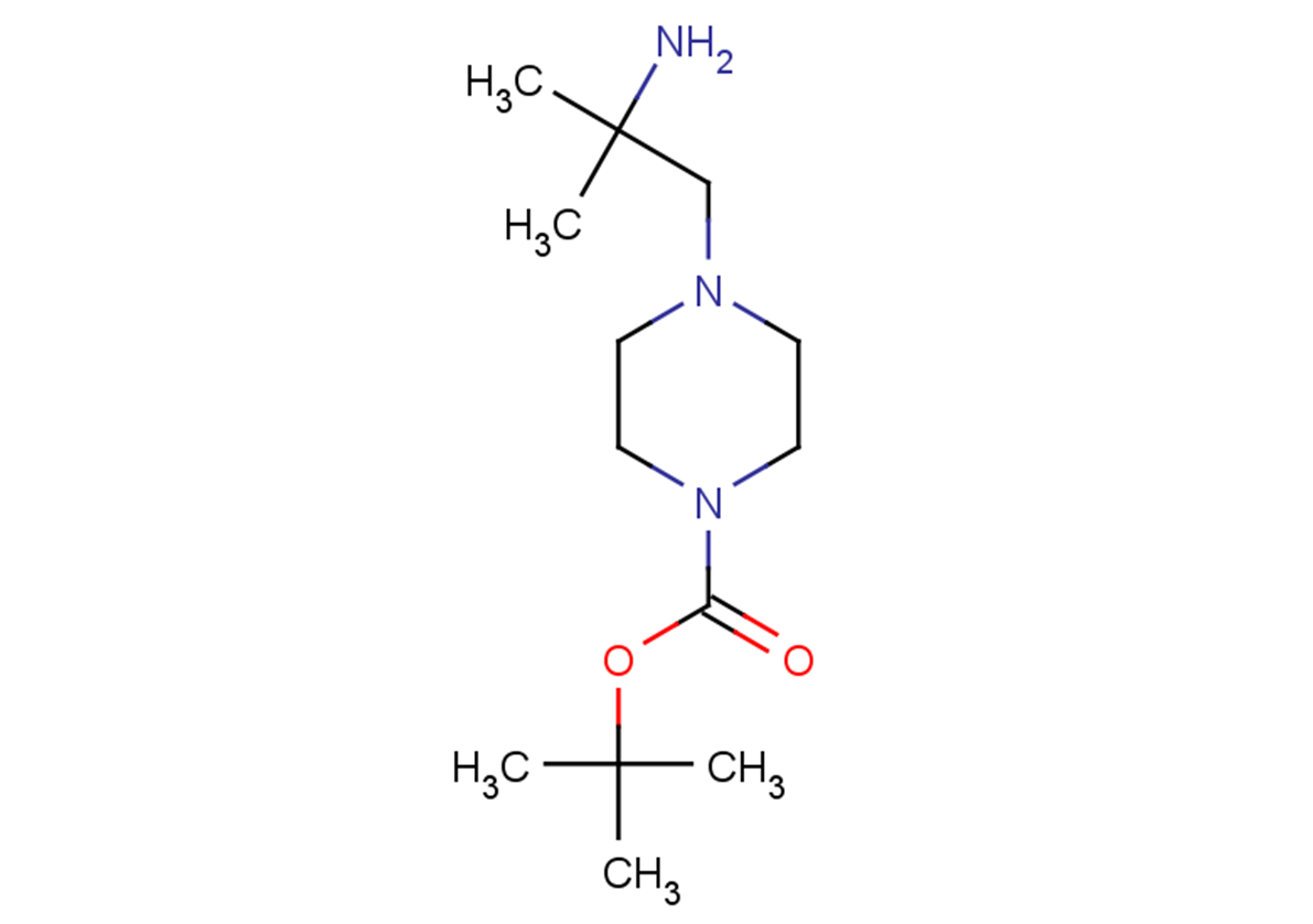 tert-butyl 4-(2-amino-2-methylpropyl)piperazine-1-carboxylate