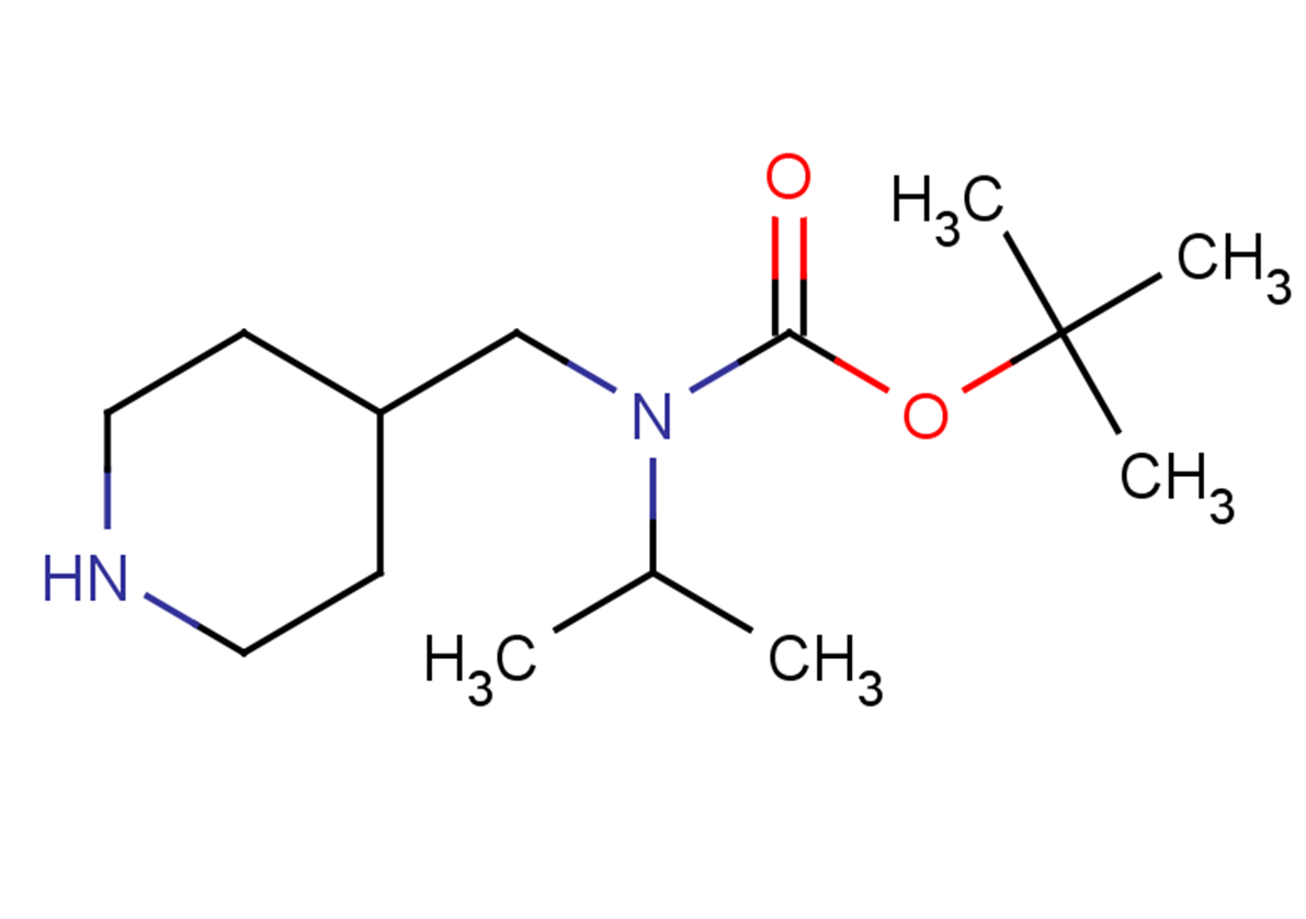 tert-butyl N-(piperidin-4-ylmethyl)-N-(propan-2-yl)carbamate