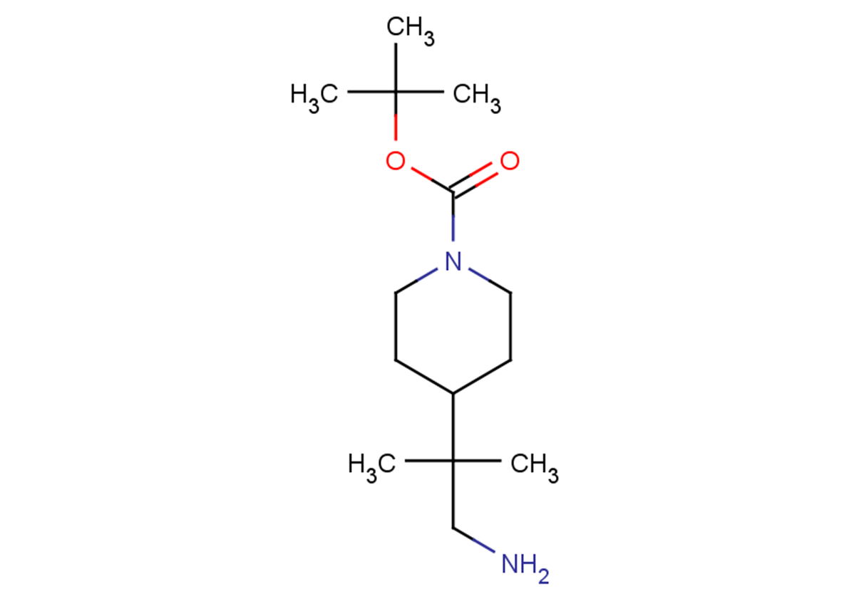 tert-butyl 4-(1-amino-2-methylpropan-2-yl)piperidine-1-carboxylate