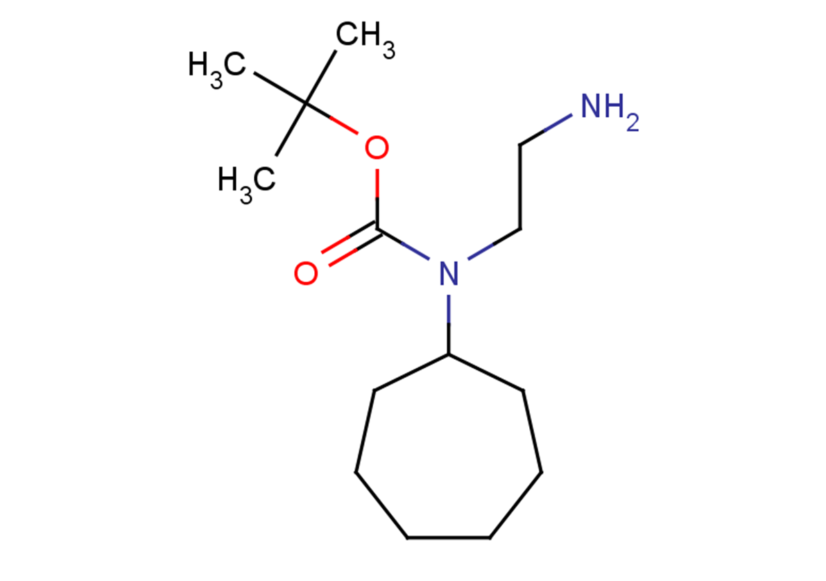 tert-butyl N-(2-aminoethyl)-N-cycloheptylcarbamate