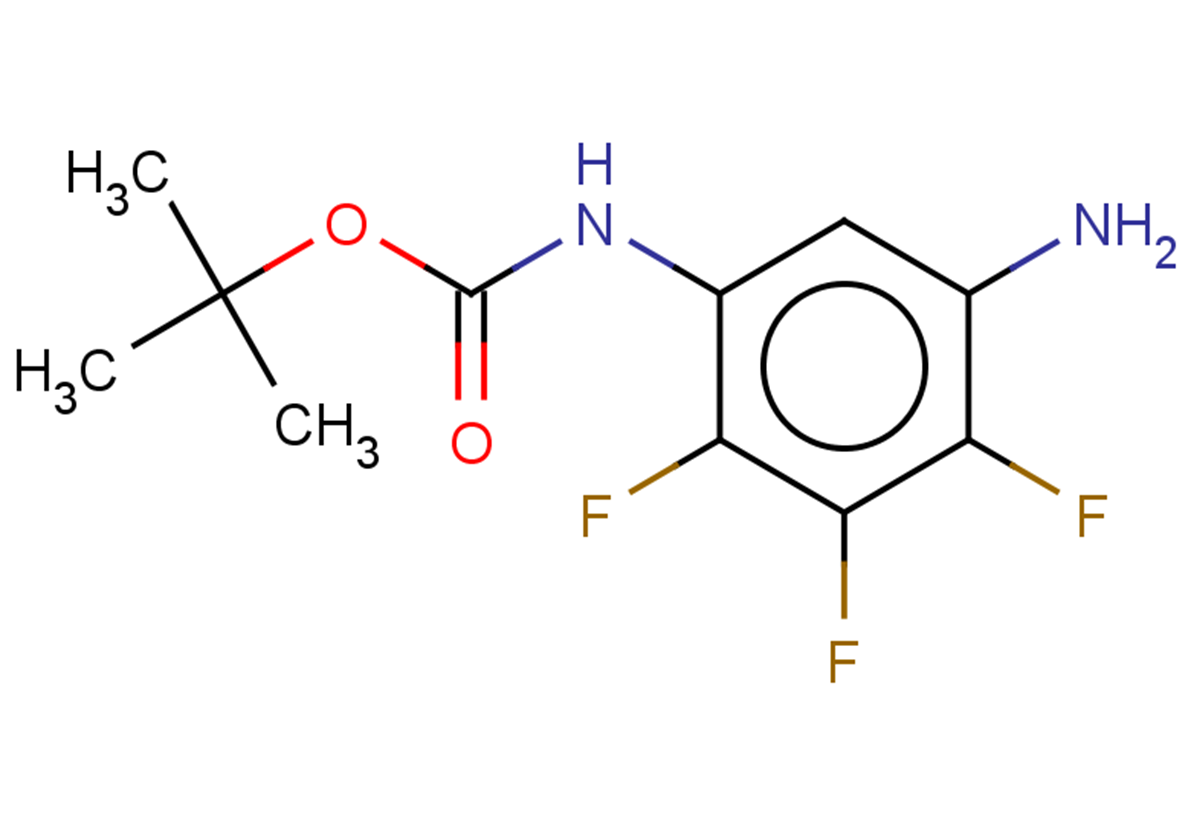 tert-butyl N-(5-amino-2,3,4-trifluorophenyl)carbamate