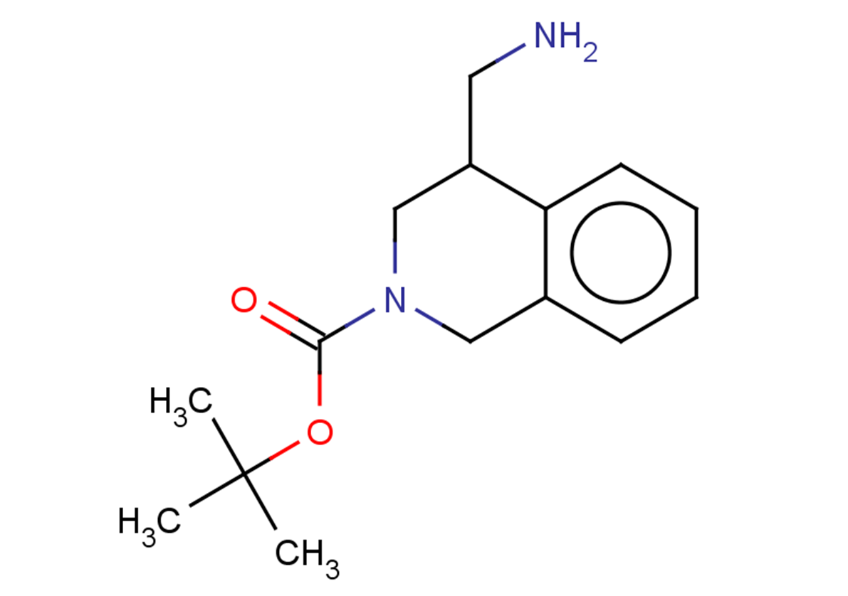 tert-butyl 4-(aminomethyl)-1,2,3,4-tetrahydroisoquinoline-2-carboxylate