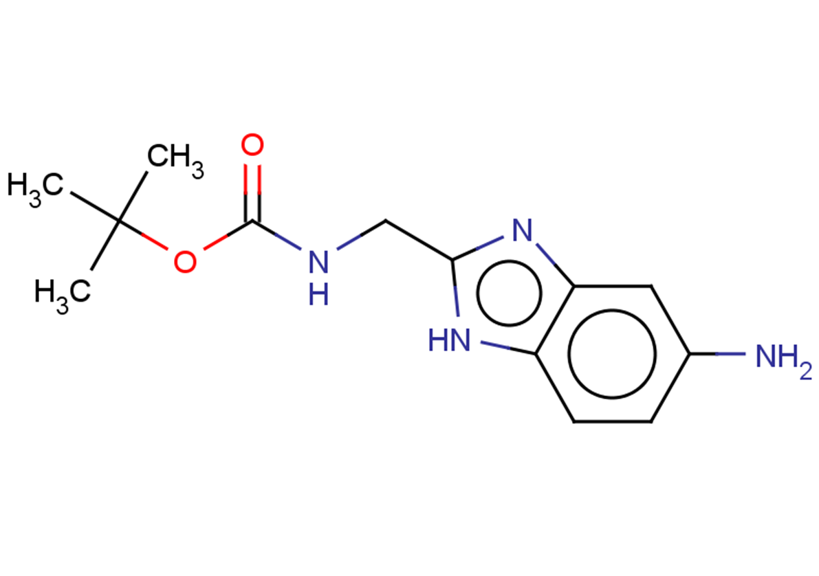 tert-butyl N-[(5-amino-1H-1,3-benzodiazol-2-yl)methyl]carbamate