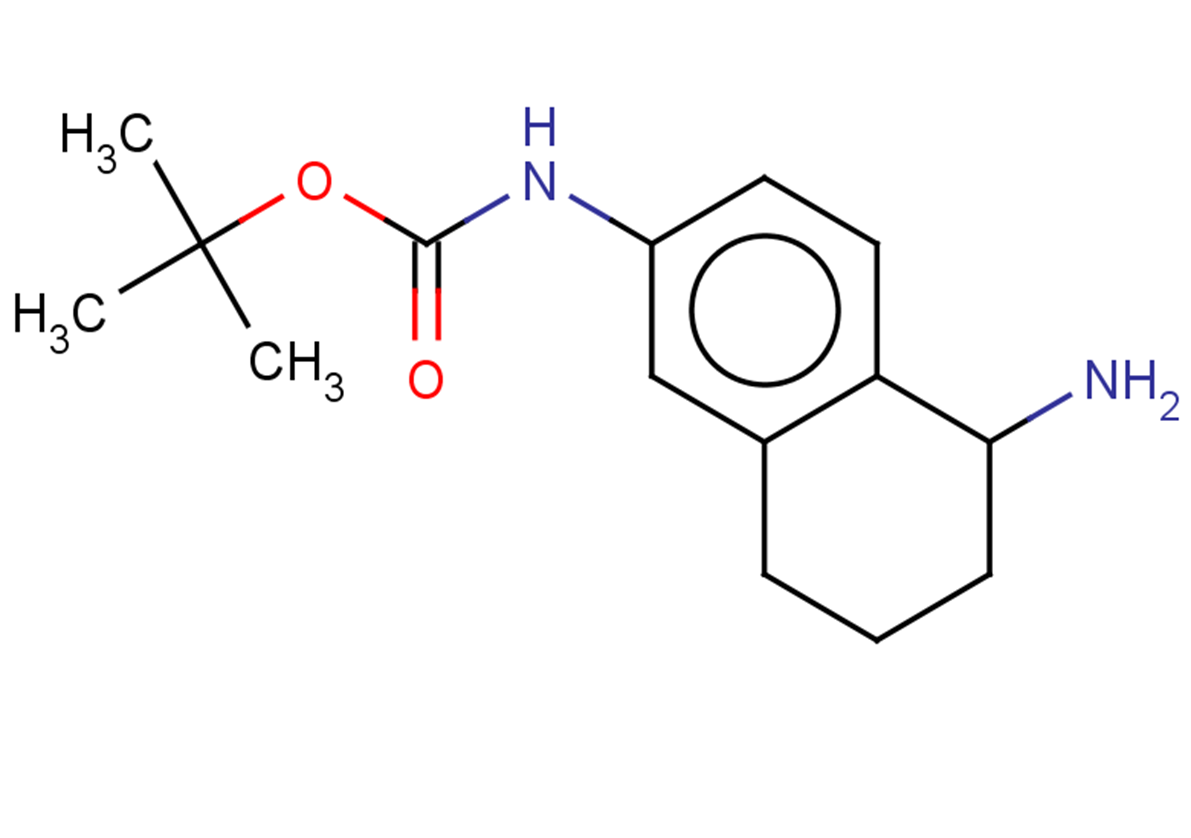 tert-butyl N-(5-amino-5,6,7,8-tetrahydronaphthalen-2-yl)carbamate