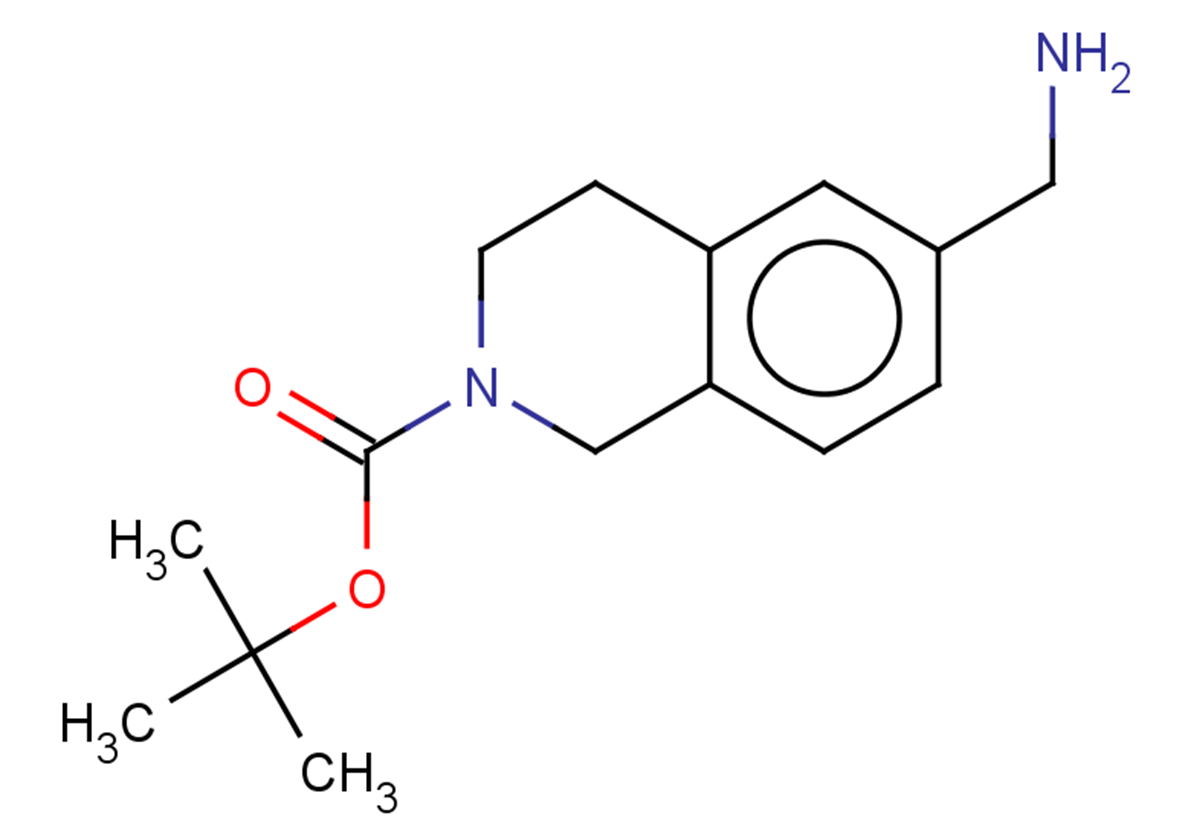 tert-butyl 6-(aminomethyl)-1,2,3,4-tetrahydroisoquinoline-2-carboxylate
