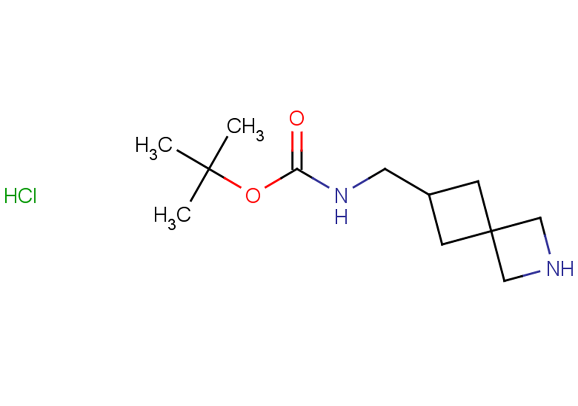 tert-butyl N-{2-azaspiro[3.3]heptan-6-ylmethyl}carbamate hydrochloride