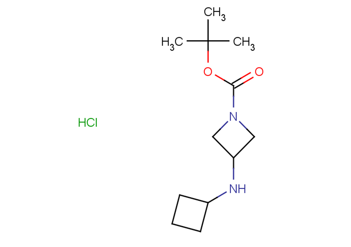 tert-butyl 3-(cyclobutylamino)azetidine-1-carboxylate hydrochloride