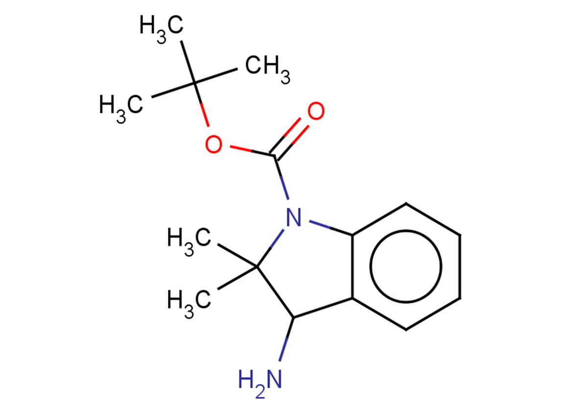 tert-butyl 3-amino-2,2-dimethyl-2,3-dihydro-1H-indole-1-carboxylate