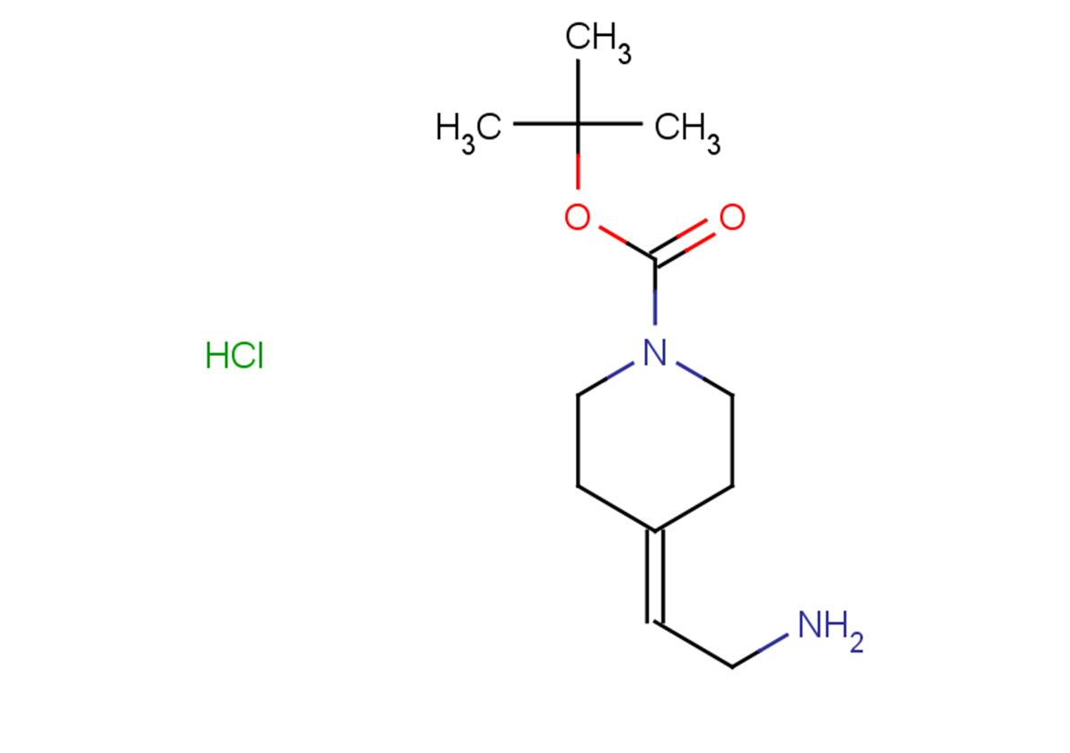 tert-butyl 4-(2-aminoethylidene)piperidine-1-carboxylate hydrochloride