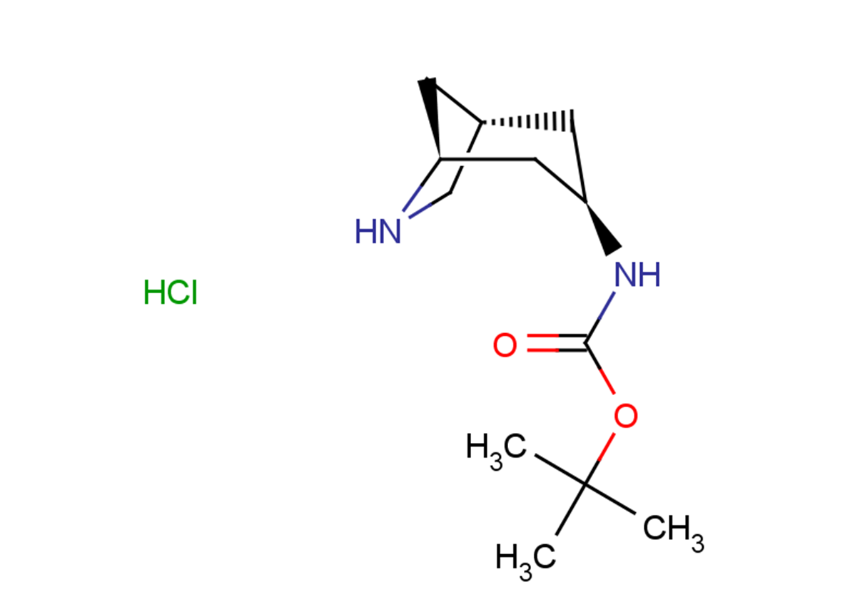 tert-butyl N-[(1R,3R,5S)-6-azabicyclo[3.2.1]octan-3-yl]carbamate hydrochloride