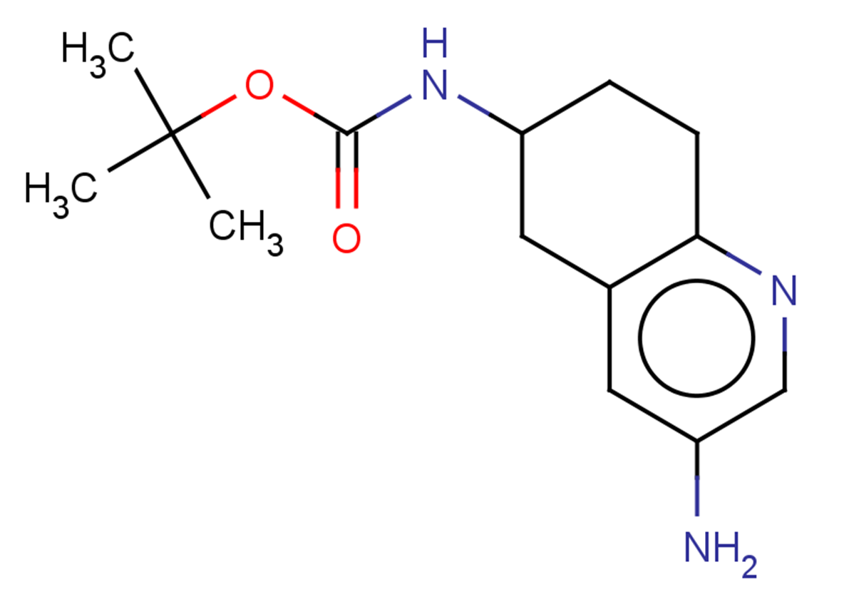 tert-butyl N-(3-amino-5,6,7,8-tetrahydroquinolin-6-yl)carbamate