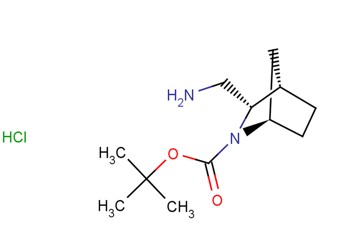 tert-butyl (1R,3S,4S)-3-(aminomethyl)-2-azabicyclo[2.2.1]heptane-2-carboxylate hydrochloride