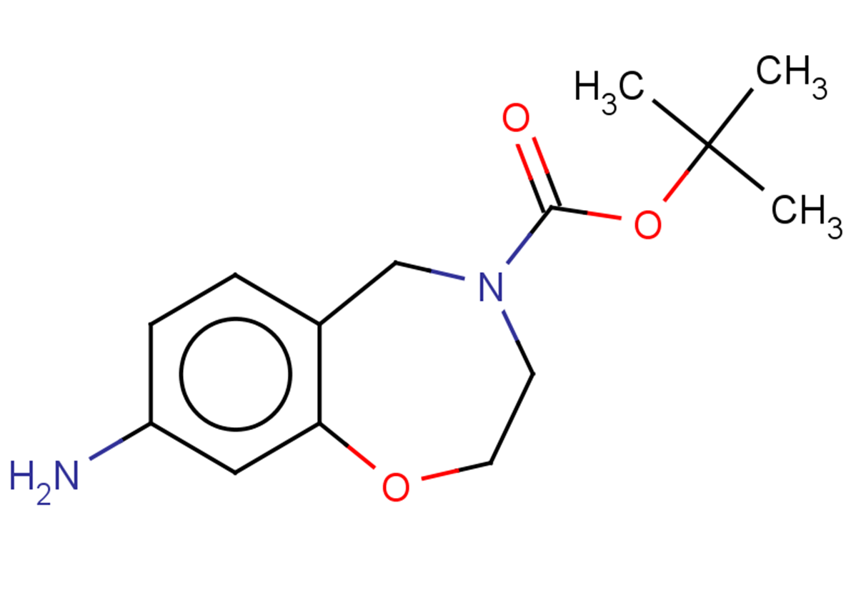tert-butyl 8-amino-2,3,4,5-tetrahydro-1,4-benzoxazepine-4-carboxylate