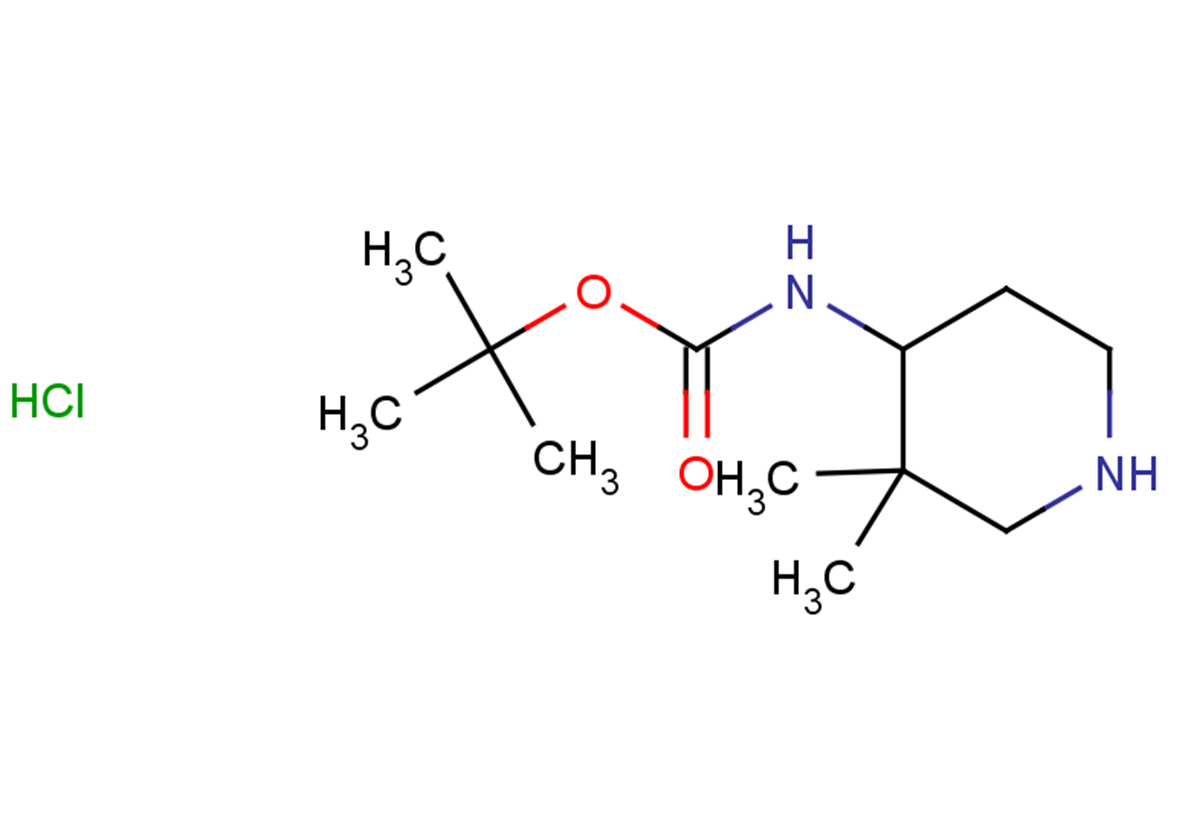 tert-butyl N-(3,3-dimethylpiperidin-4-yl)carbamate hydrochloride