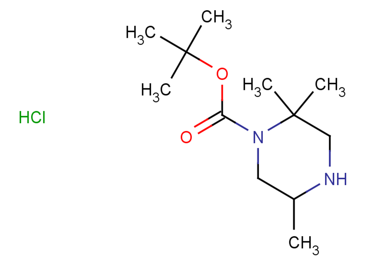 tert-butyl 2,2,5-trimethylpiperazine-1-carboxylate hydrochloride