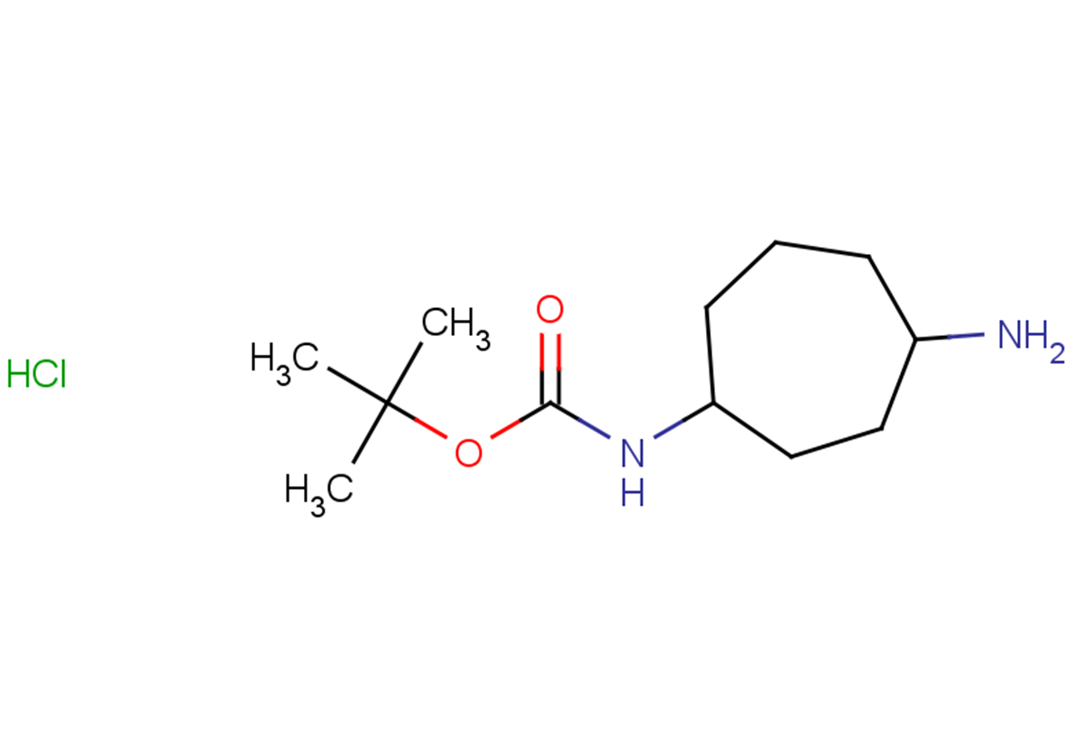 tert-butyl N-(4-aminocycloheptyl)carbamate hydrochloride