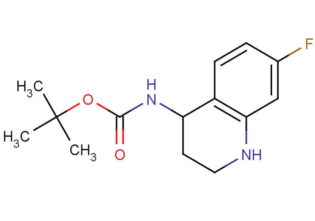 tert-butyl N-(7-fluoro-1,2,3,4-tetrahydroquinolin-4-yl)carbamate