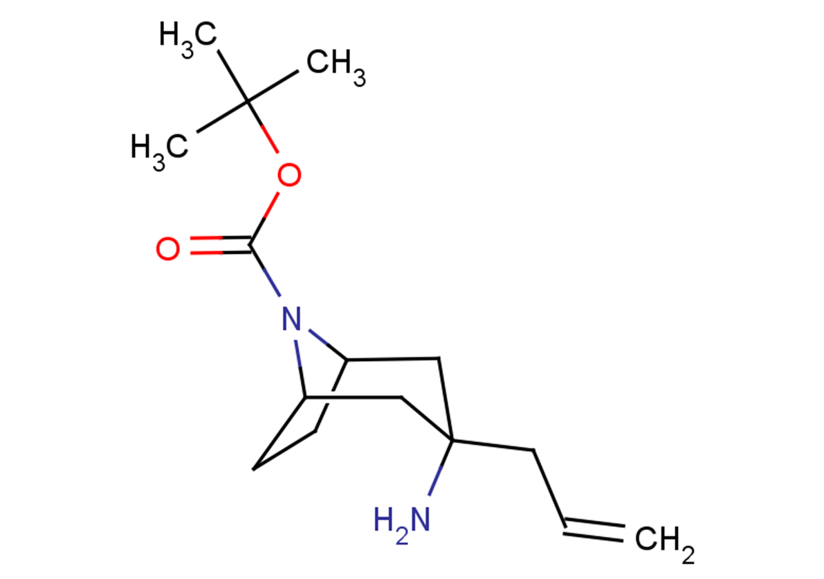 tert-butyl 3-amino-3-(prop-2-en-1-yl)-8-azabicyclo[3.2.1]octane-8-carboxylate