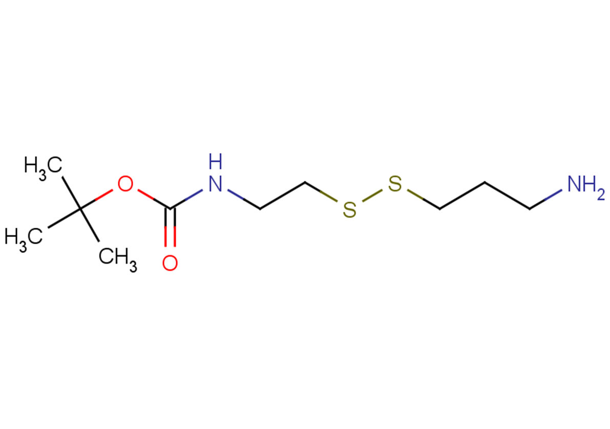 tert-butyl N-{2-[(3-aminopropyl)disulfanyl]ethyl}carbamate