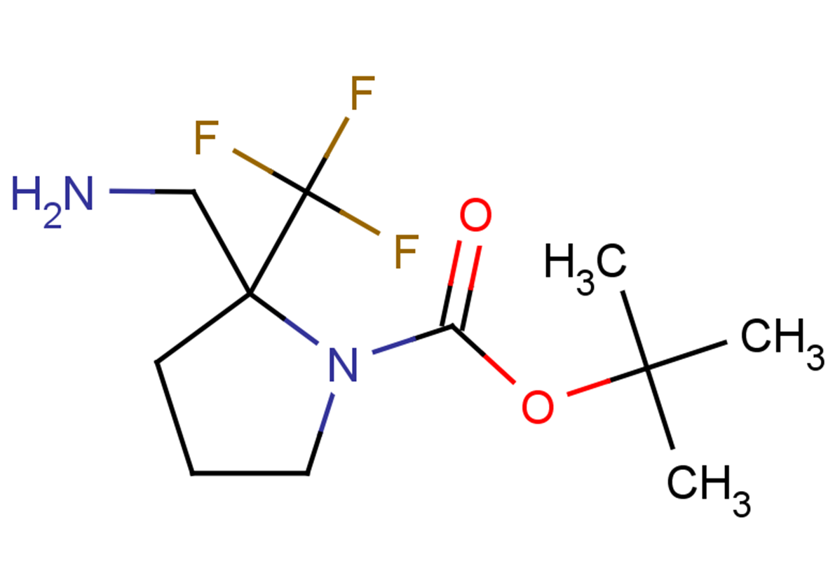 tert-butyl 2-(aminomethyl)-2-(trifluoromethyl)pyrrolidine-1-carboxylate