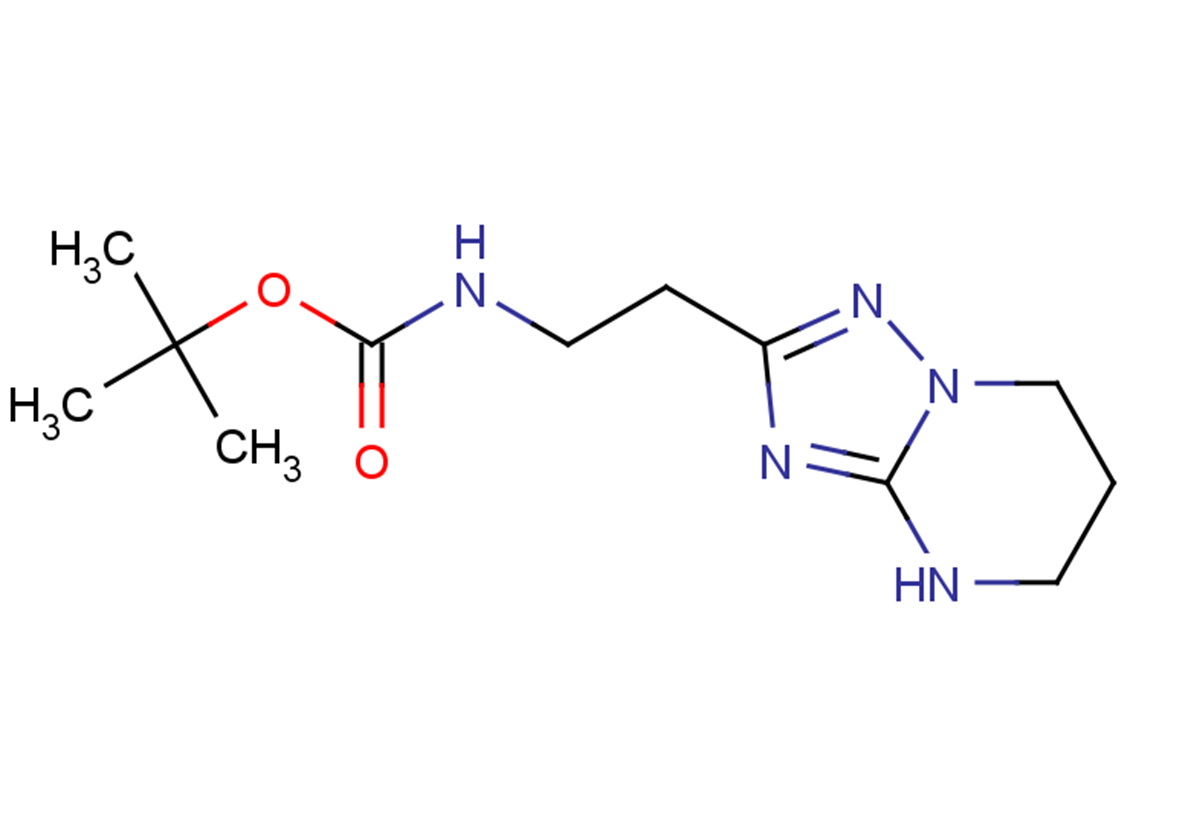 tert-butyl N-(2-{4H,5H,6H,7H-[1,2,4]triazolo[1,5-a]pyrimidin-2-yl}ethyl)carbamate