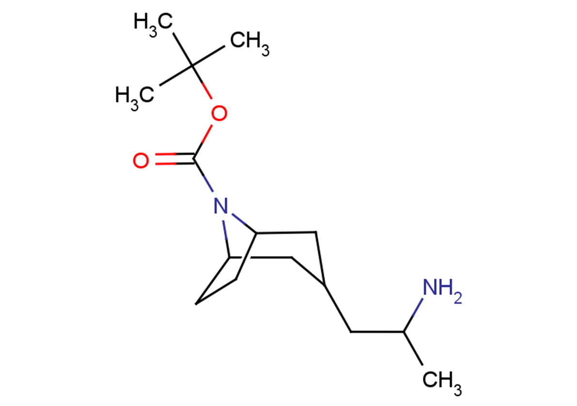 tert-butyl 3-(2-aminopropyl)-8-azabicyclo[3.2.1]octane-8-carboxylate
