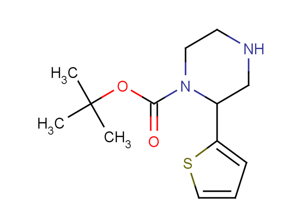 tert-butyl 2-(thiophen-2-yl)piperazine-1-carboxylate