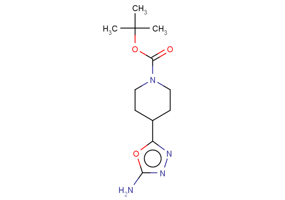 tert-butyl 4-(5-amino-1,3,4-oxadiazol-2-yl)piperidine-1-carboxylate