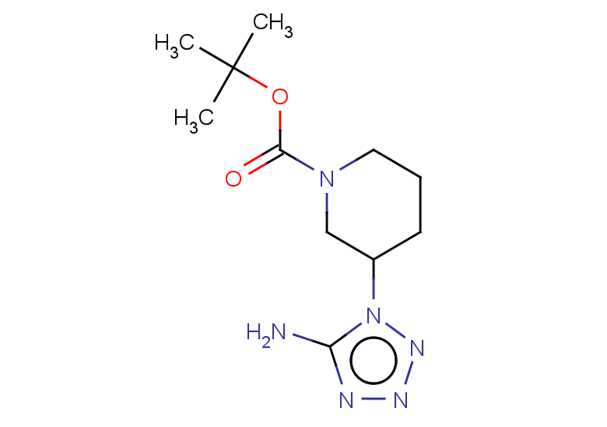 tert-butyl 3-(5-amino-1H-1,2,3,4-tetrazol-1-yl)piperidine-1-carboxylate