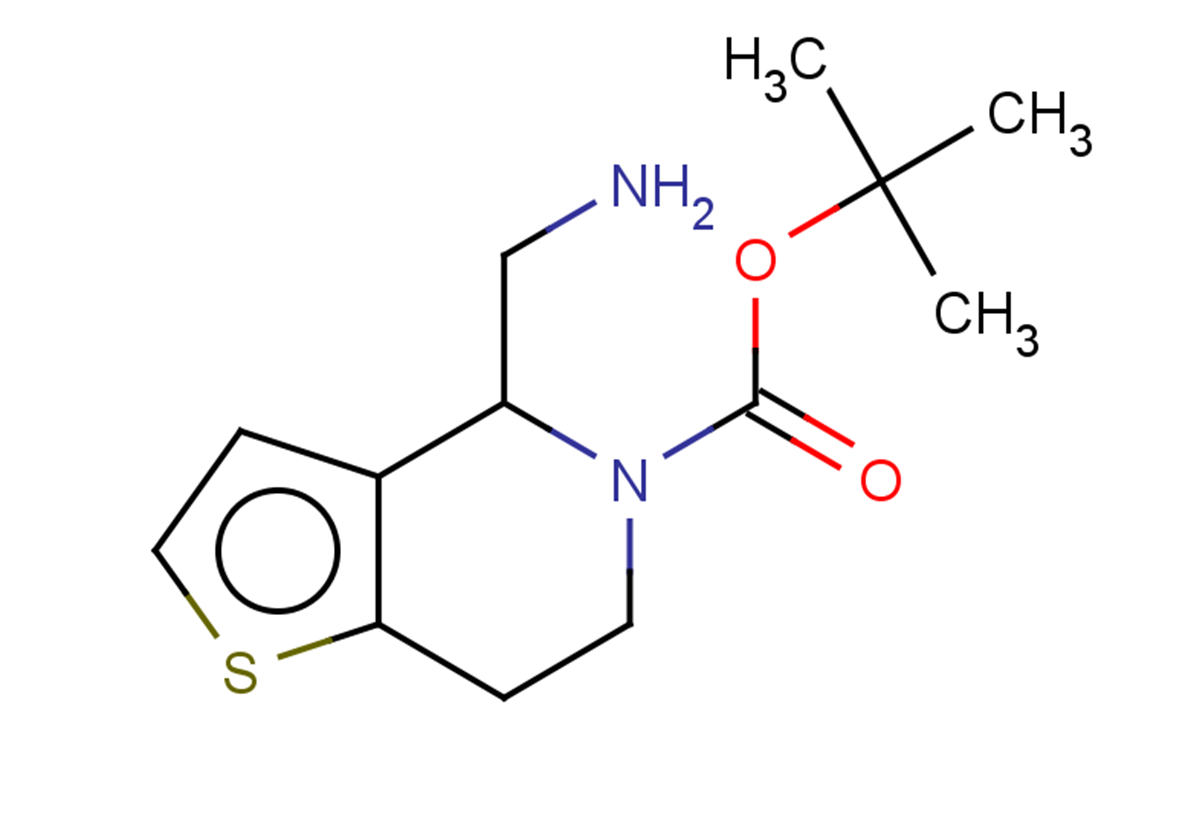 tert-butyl 4-(aminomethyl)-4H,5H,6H,7H-thieno[3,2-c]pyridine-5-carboxylate
