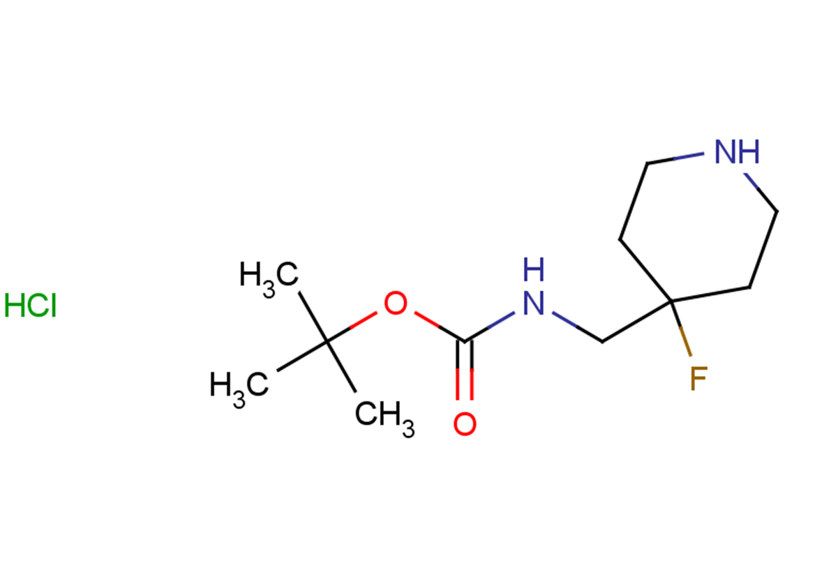 tert-butyl N-[(4-fluoropiperidin-4-yl)methyl]carbamate hydrochloride