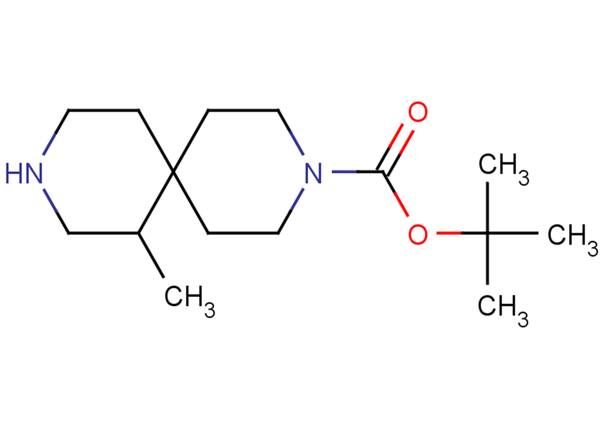 tert-butyl 7-methyl-3,9-diazaspiro[5.5]undecane-3-carboxylate