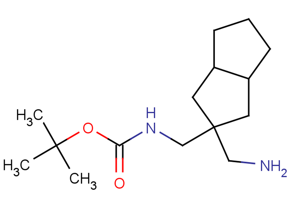 tert-butyl N-{[2-(aminomethyl)-octahydropentalen-2-yl]methyl}carbamate