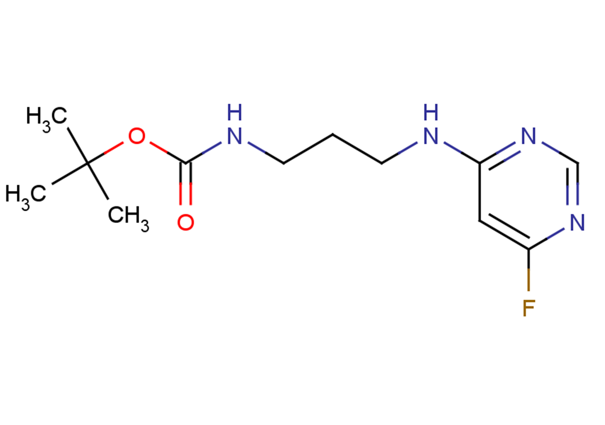 tert-butyl N-{3-[(6-fluoropyrimidin-4-yl)amino]propyl}carbamate