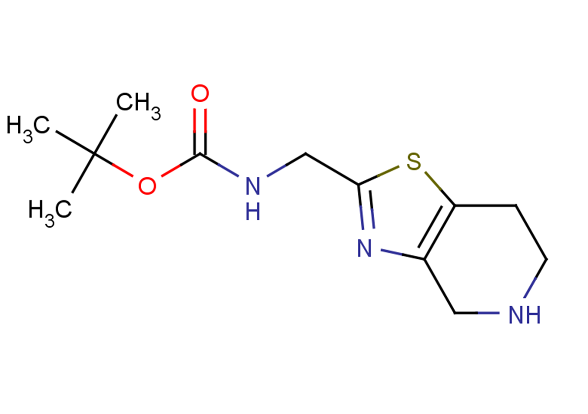 tert-butyl N-{4H,5H,6H,7H-[1,3]thiazolo[4,5-c]pyridin-2-ylmethyl}carbamate