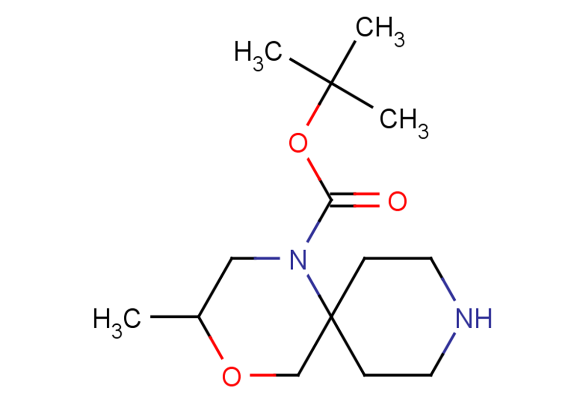 tert-butyl 3-methyl-4-oxa-1,9-diazaspiro[5.5]undecane-1-carboxylate
