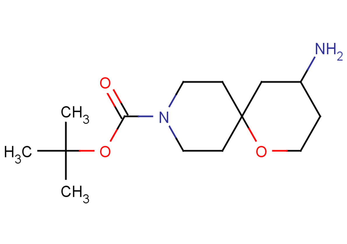 tert-butyl 4-amino-1-oxa-9-azaspiro[5.5]undecane-9-carboxylate