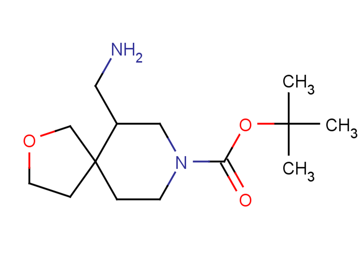 tert-butyl 6-(aminomethyl)-2-oxa-8-azaspiro[4.5]decane-8-carboxylate