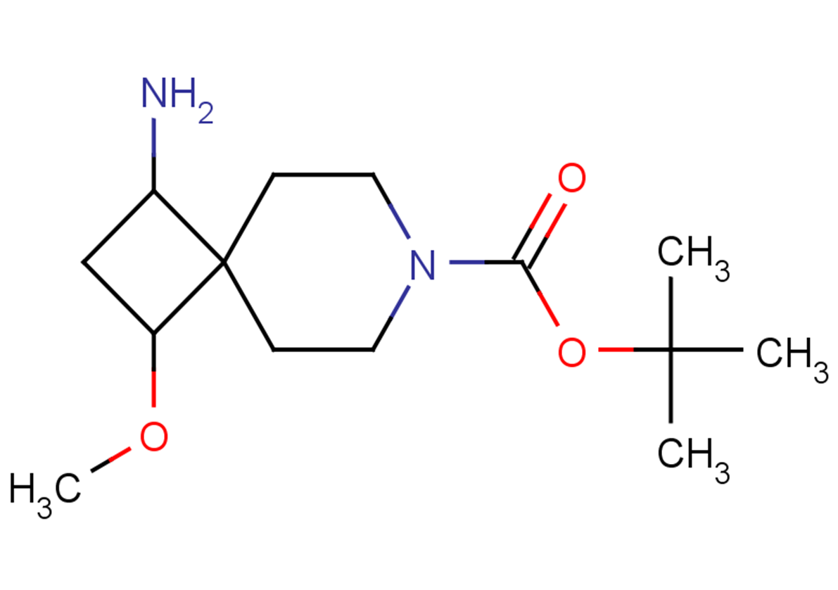 tert-butyl 1-amino-3-methoxy-7-azaspiro[3.5]nonane-7-carboxylate