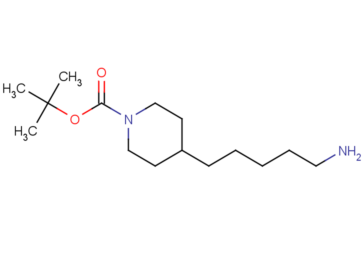 tert-butyl 4-(5-aminopentyl)piperidine-1-carboxylate