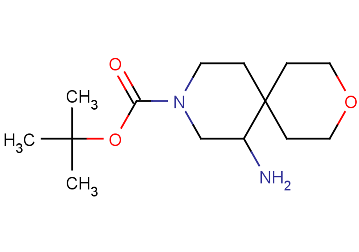 tert-butyl 7-amino-3-oxa-9-azaspiro[5.5]undecane-9-carboxylate