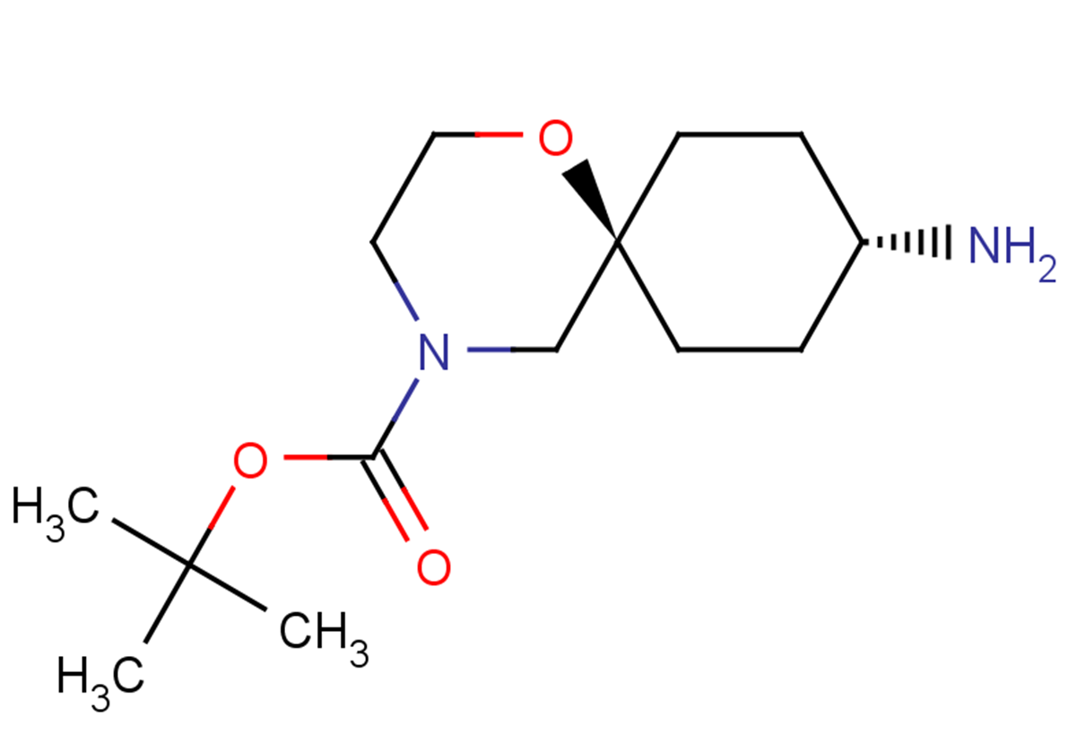 tert-butyl 9-amino-1-oxa-4-azaspiro[5.5]undecane-4-carboxylate