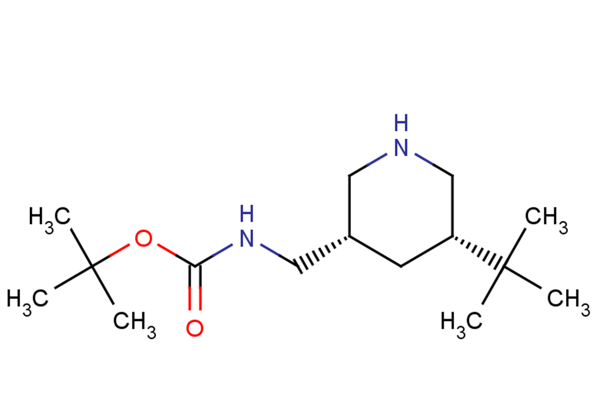 tert-butyl N-{[(3S,5S)-5-tert-butylpiperidin-3-yl]methyl}carbamate