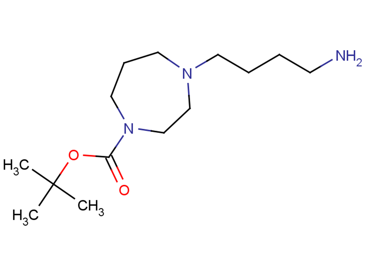 tert-butyl 4-(4-aminobutyl)-1,4-diazepane-1-carboxylate