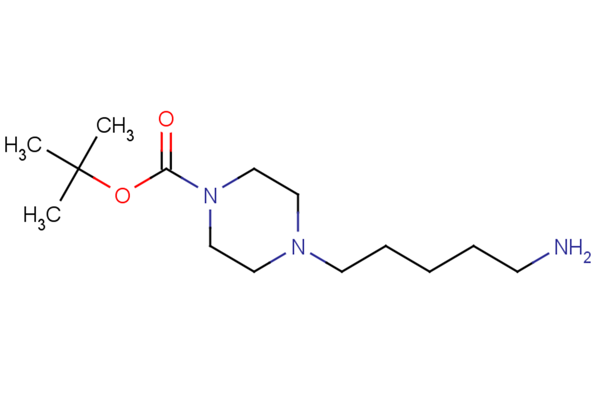 tert-butyl 4-(5-aminopentyl)piperazine-1-carboxylate